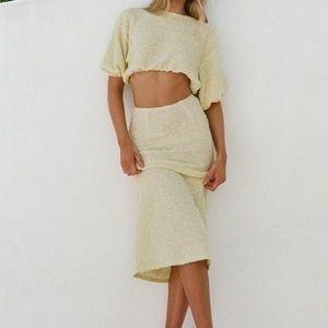 West Midi skirt and shirt